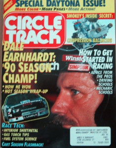 CIRCLE TRACK 1991 FEB - Daytona Issue, Earnhardt